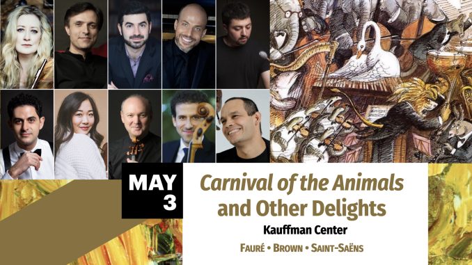 Carnival of the Animals on May 3