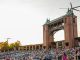 Starlight Theatre in the evening with an audience.
